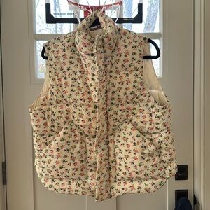 The Great. Floral vest